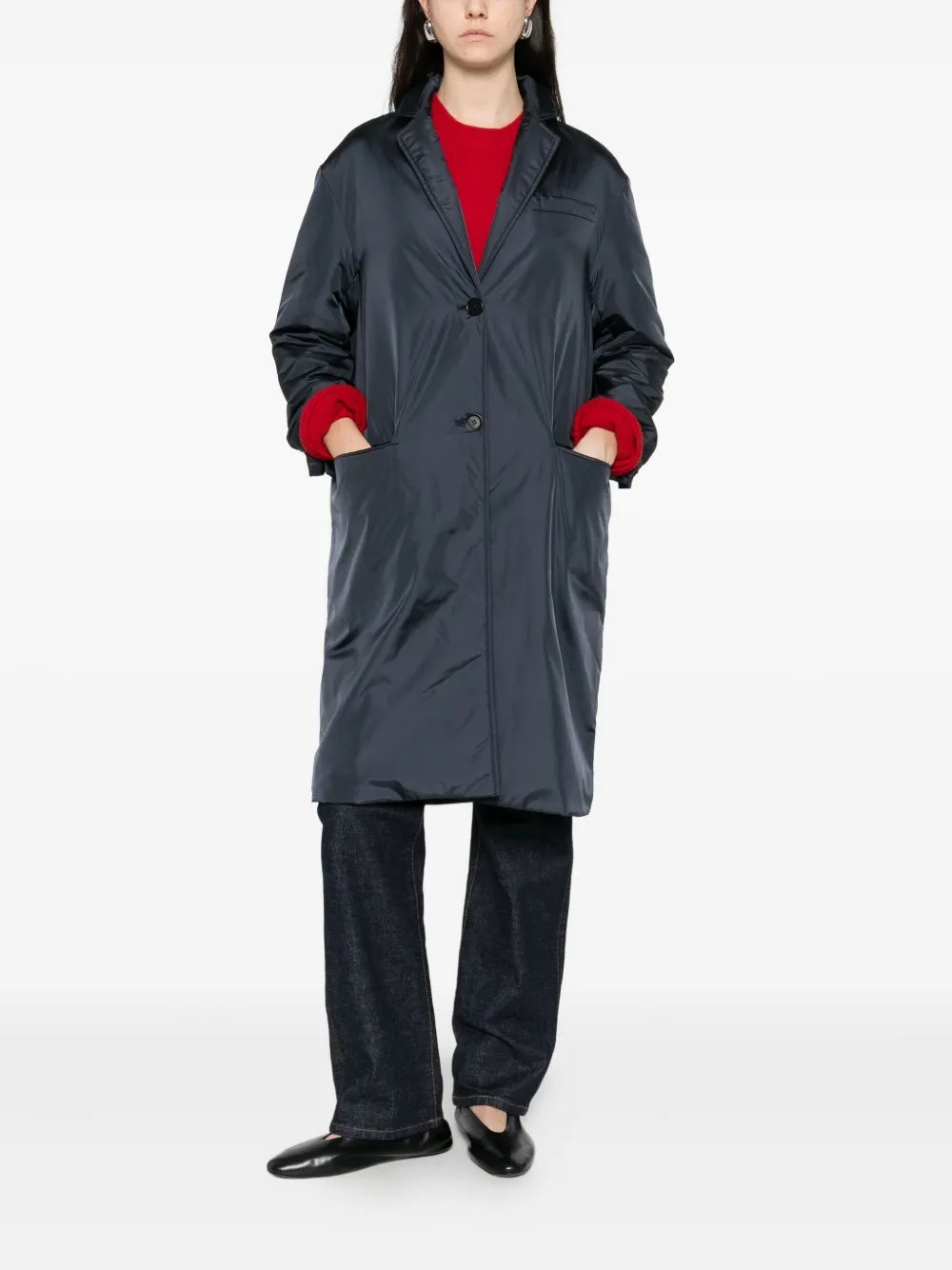ASPESI button-fastening coat | Abrigos con botones | Image 2