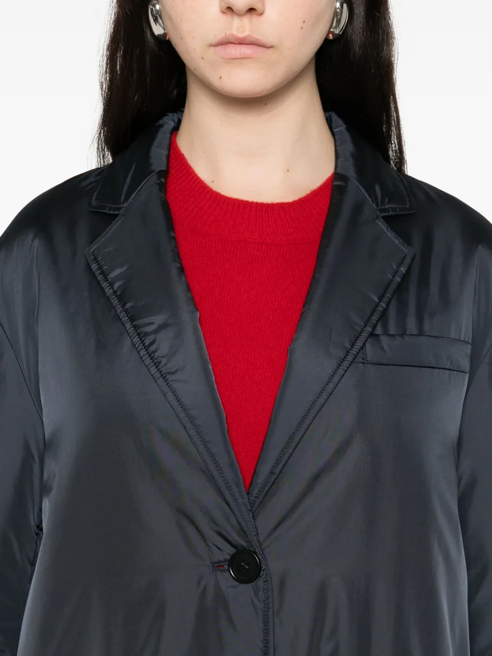 ASPESI Wollen jas Blauw