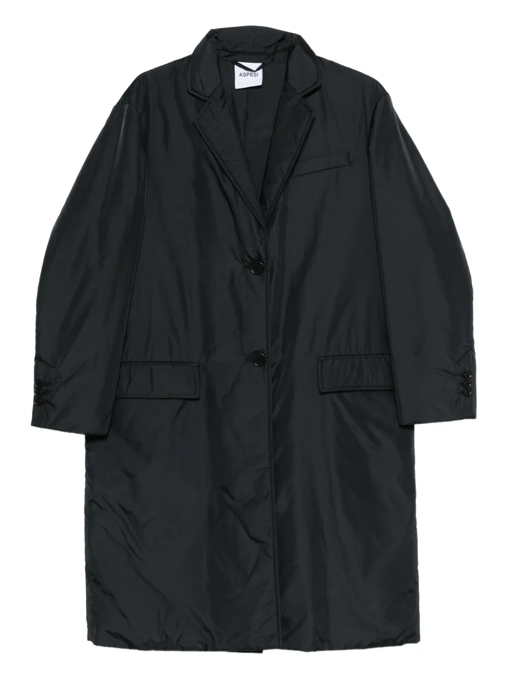 ASPESI button-fastening coat | negro | Image 1