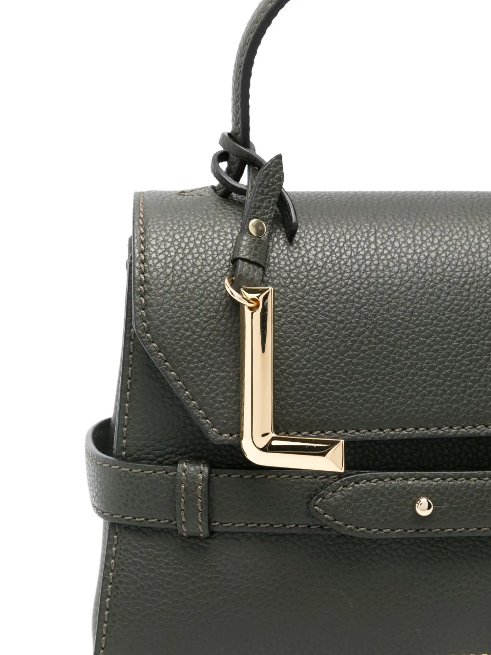 Lancel Faubourg Shoulder Bag In Gray