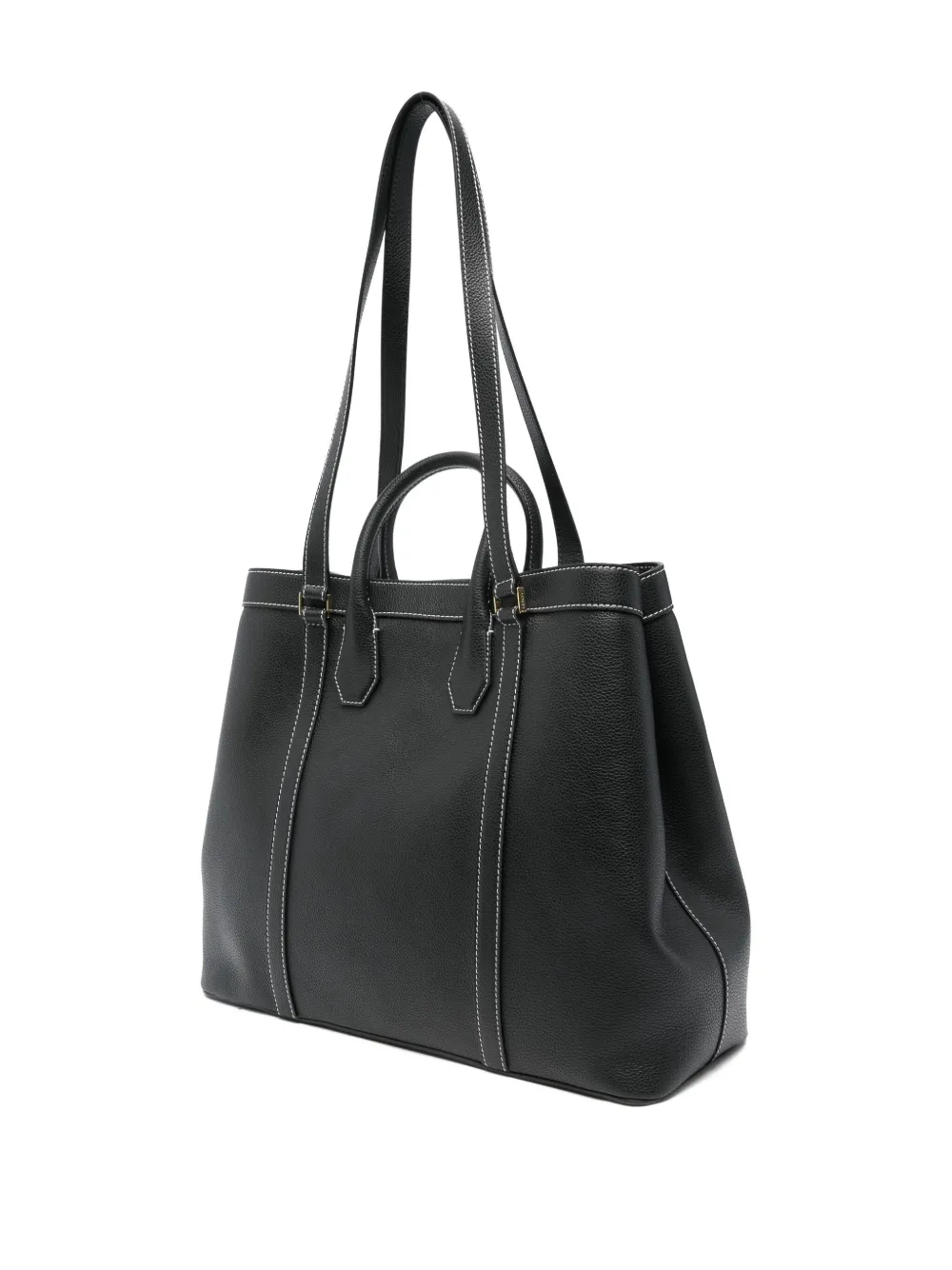Lancel Large Faubourg Tote Bag In Black