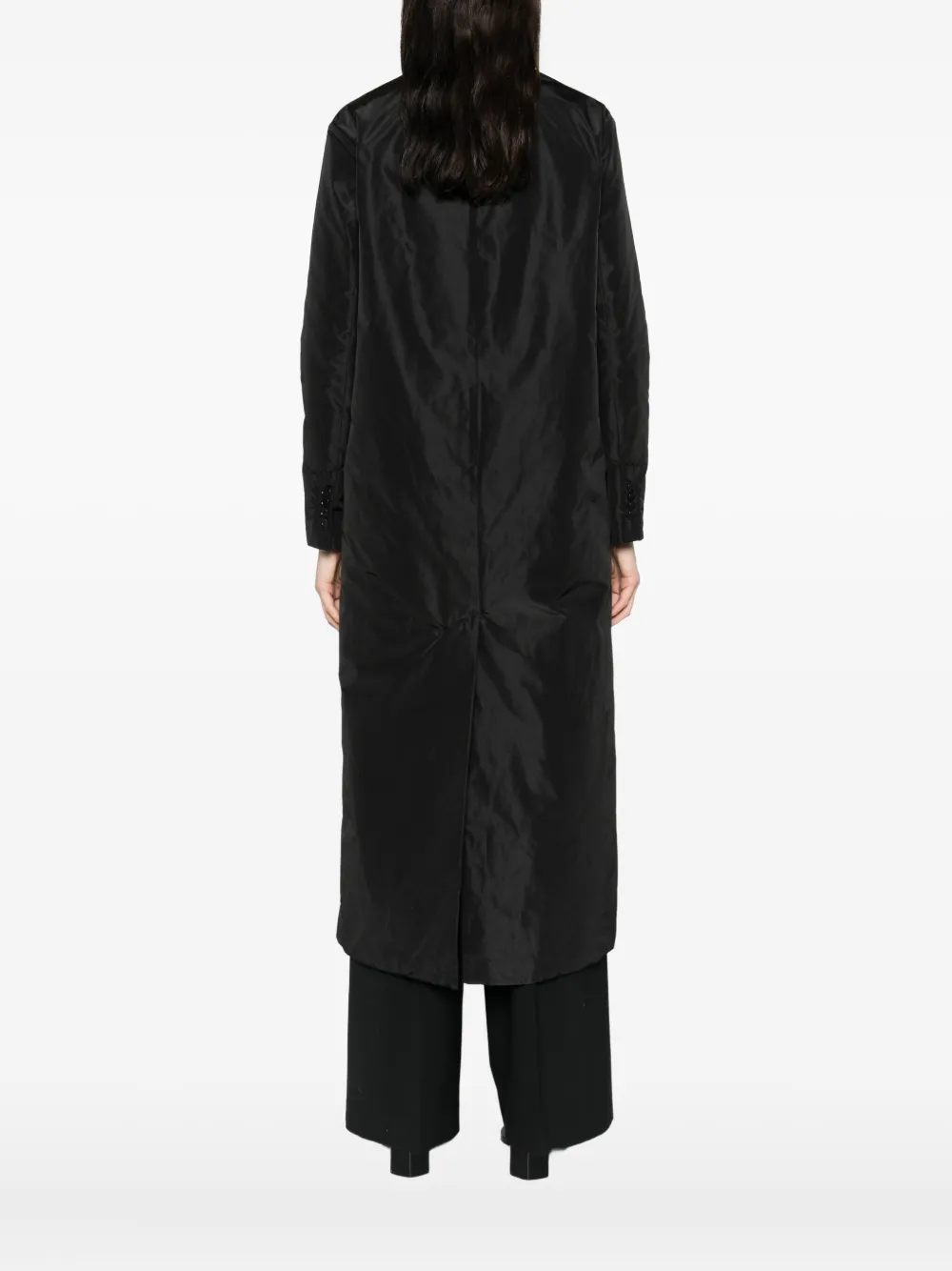 ASPESI Jas met zak met knoop Zwart