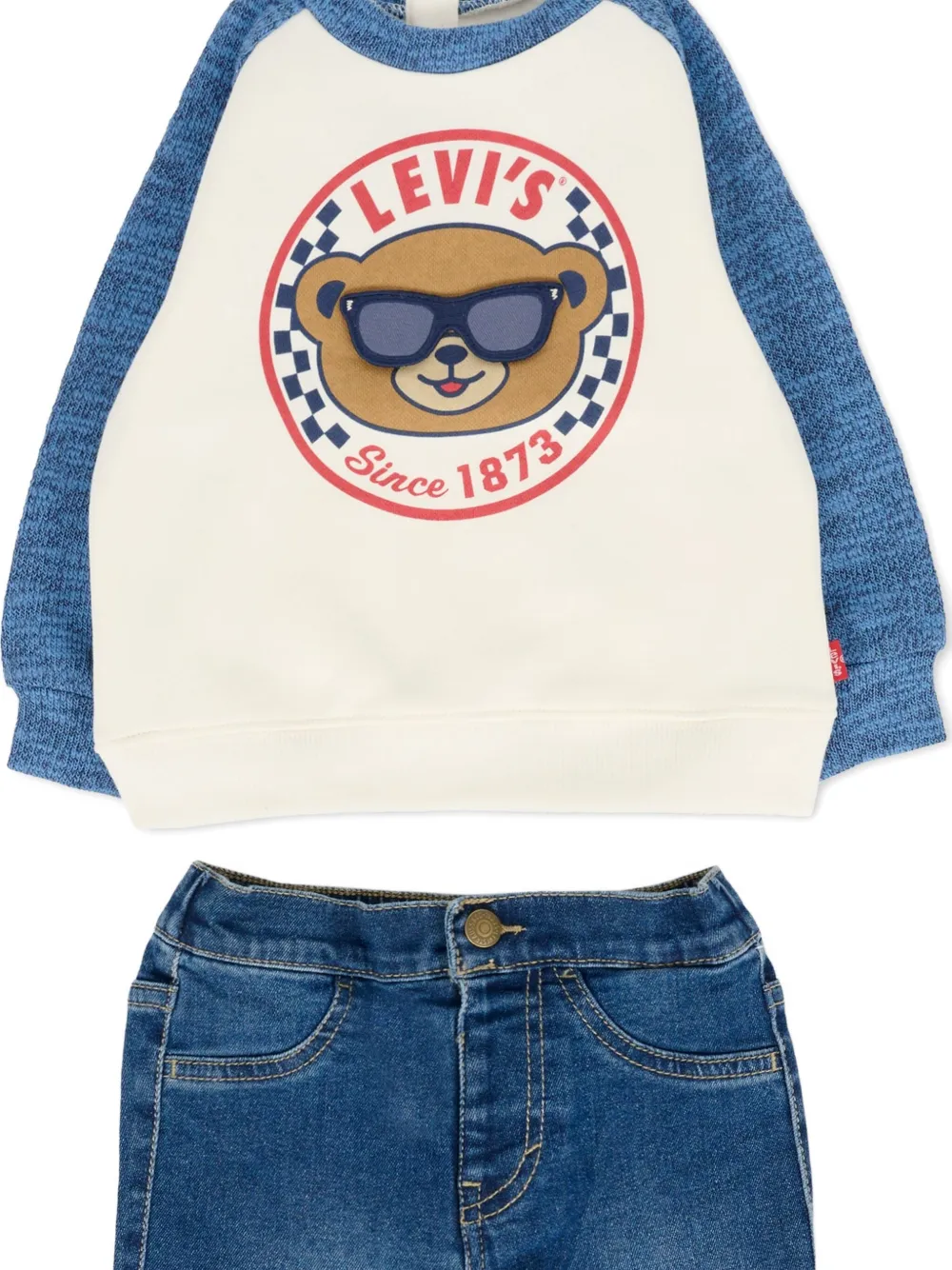 Levi's Logo-motif Trousers Sets In Blue
