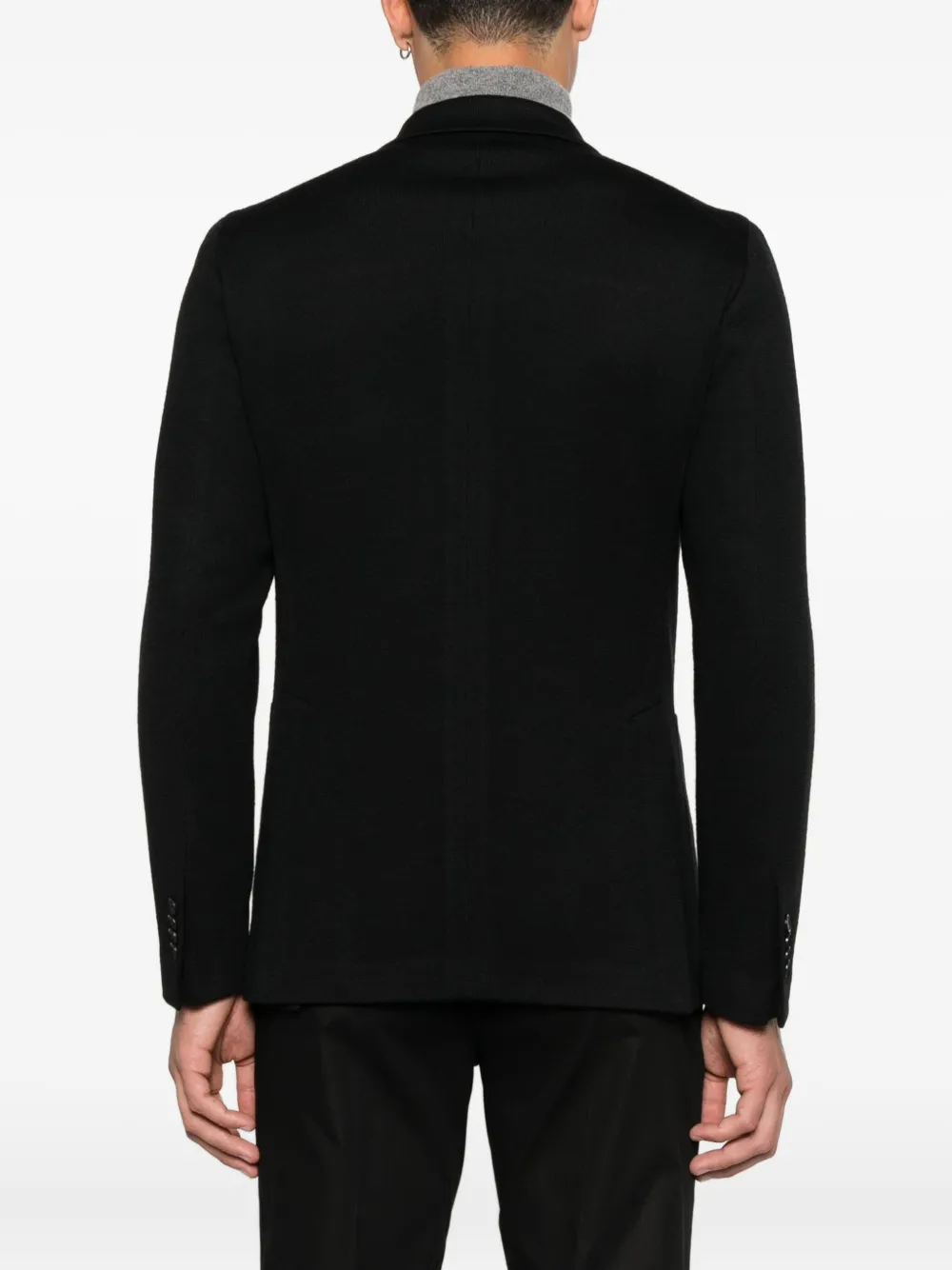 Tagliatore Blazer met dubbele rij knopen Zwart