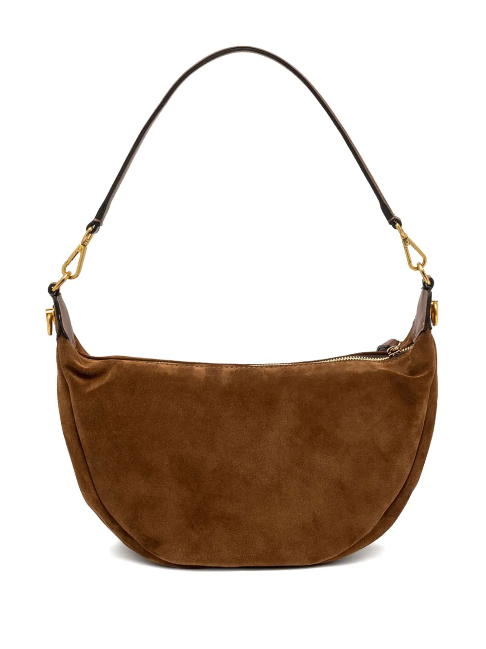 GIANNI CHIARINI Aisha schoudertas met rits - Bruin