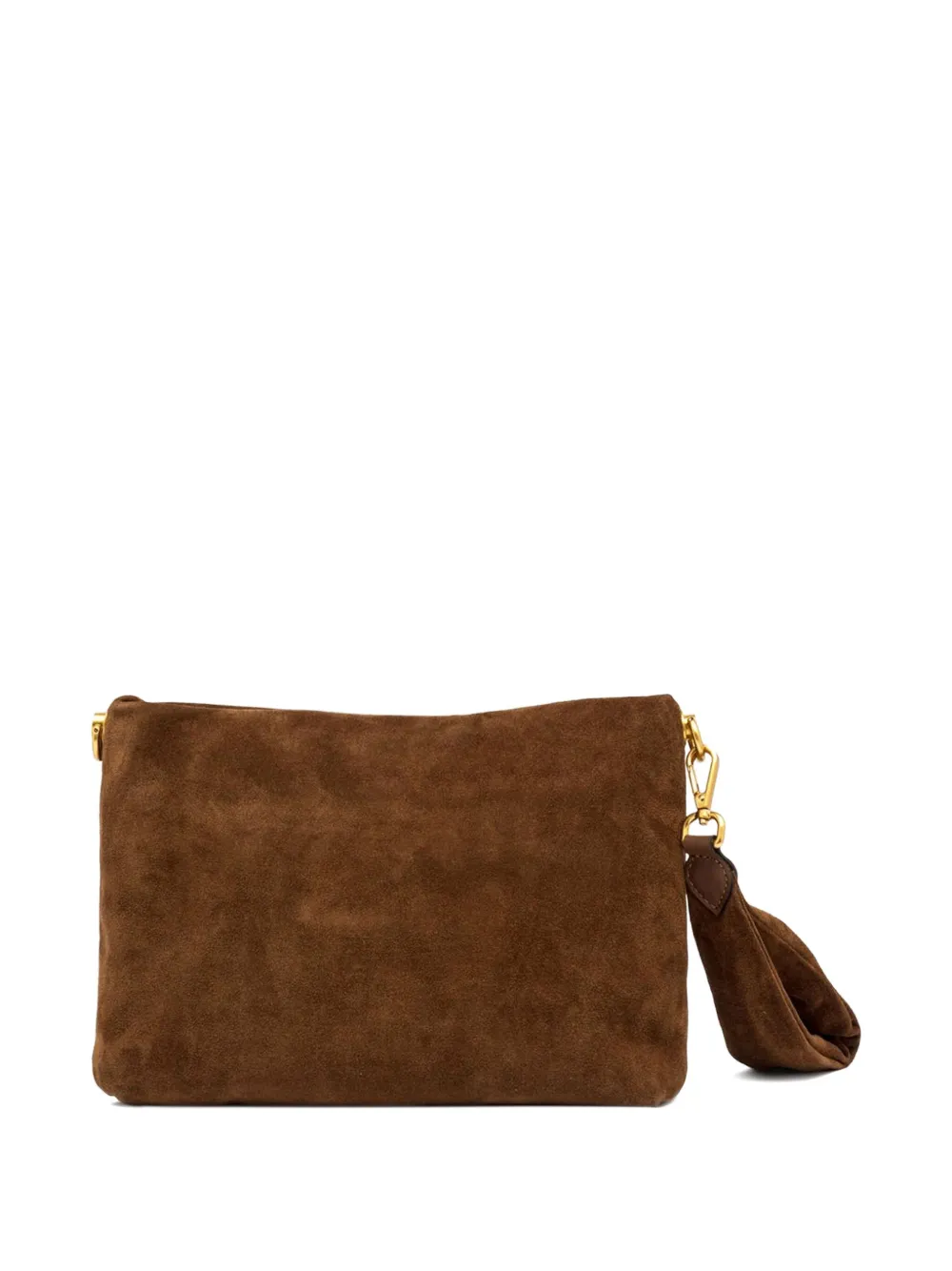 GIANNI CHIARINI Brenda suede wrist-strap clutch bag | Image 2
