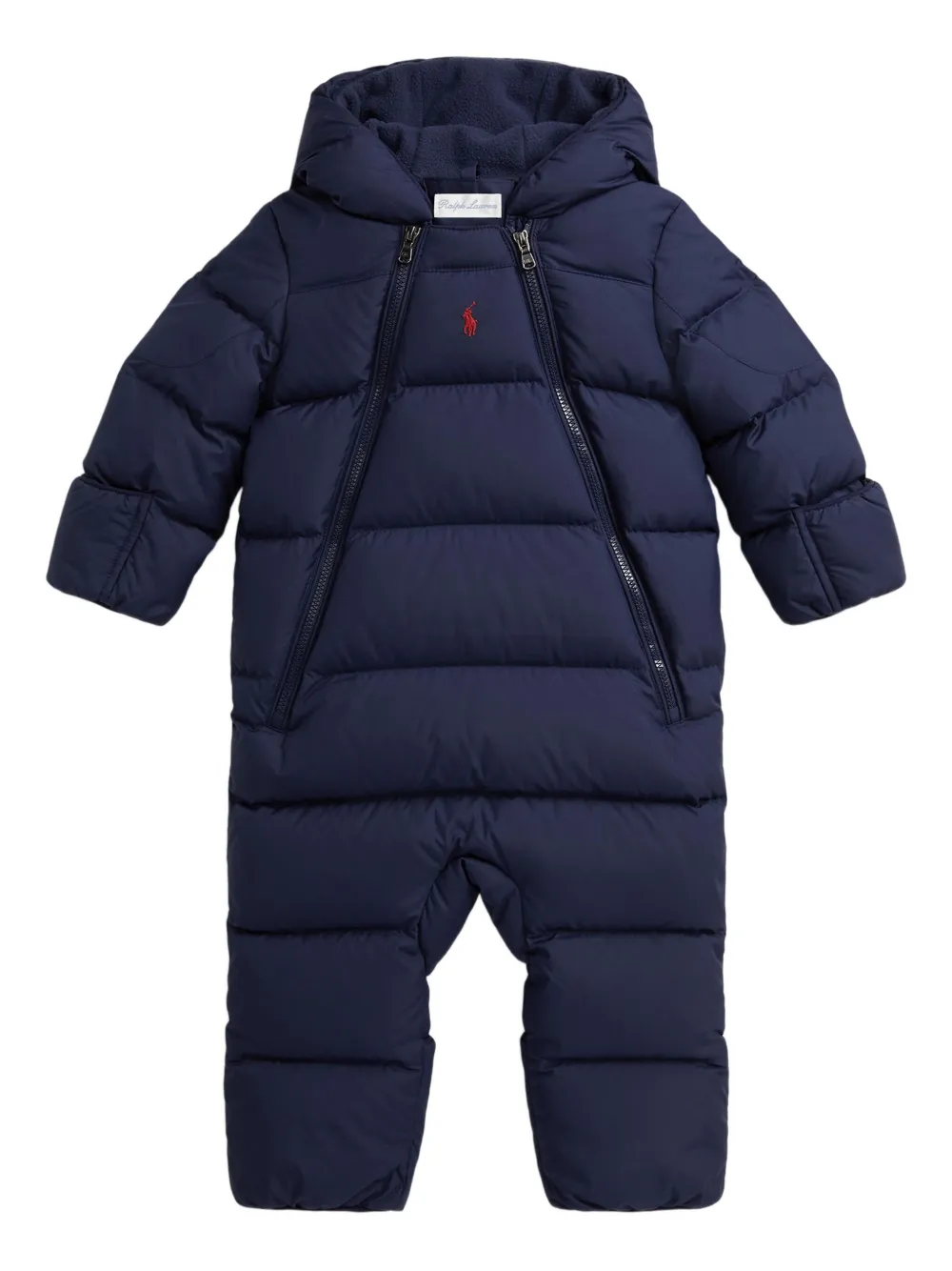 POLO RALPH LAUREN KIDS hooded zip snowsuits | Blue | Image 1
