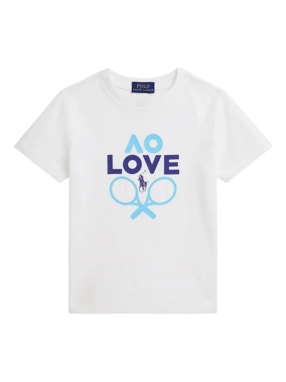 POLO RALPH LAUREN KIDS クルーネック Tシャツ - ホワイト