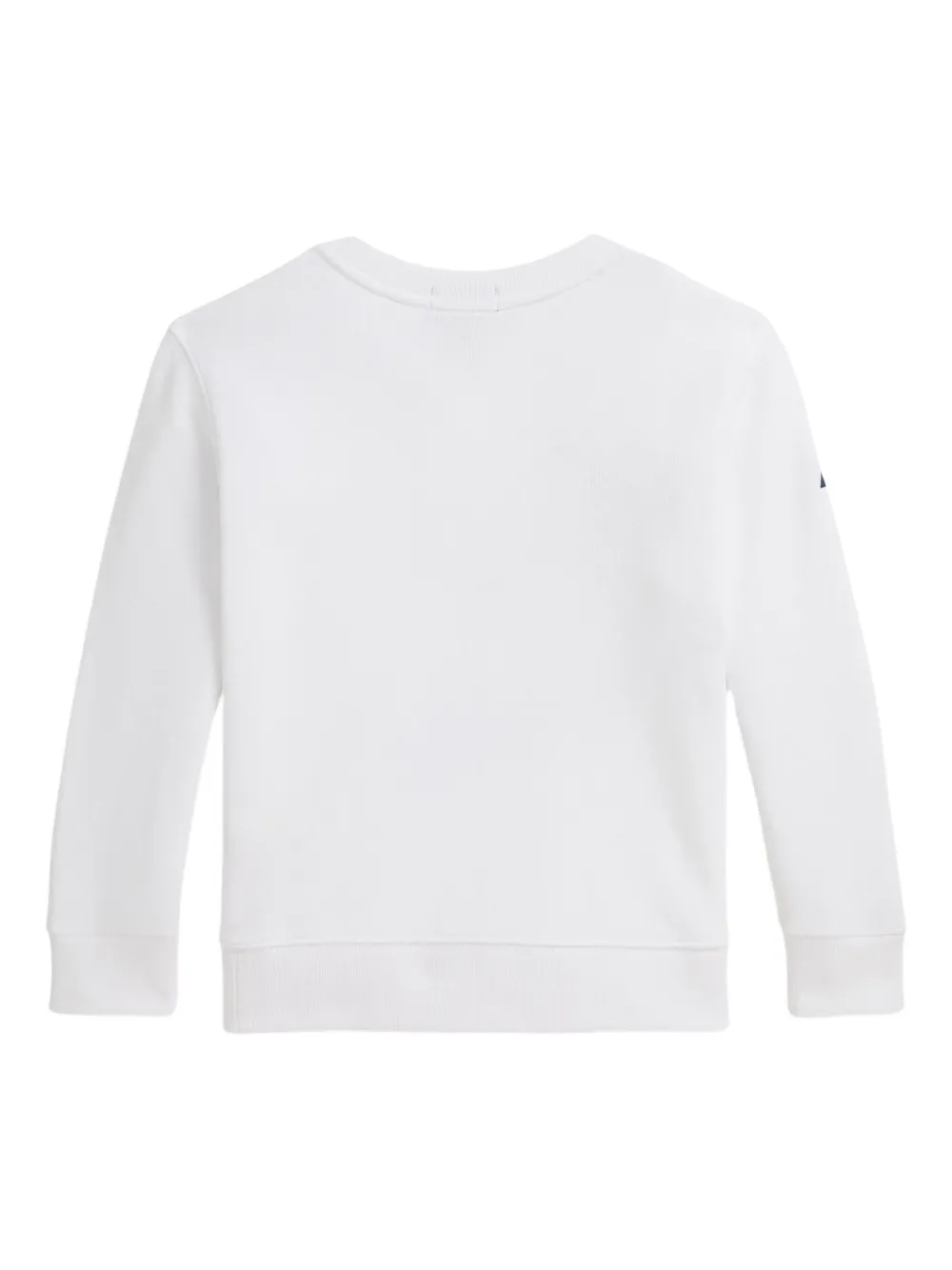 POLO RALPH LAUREN KIDS Sweater met lange mouwen en beerprint Wit