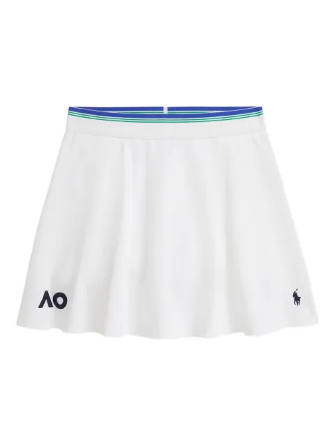 POLO RALPH LAUREN KIDS logo-detail mini skirt