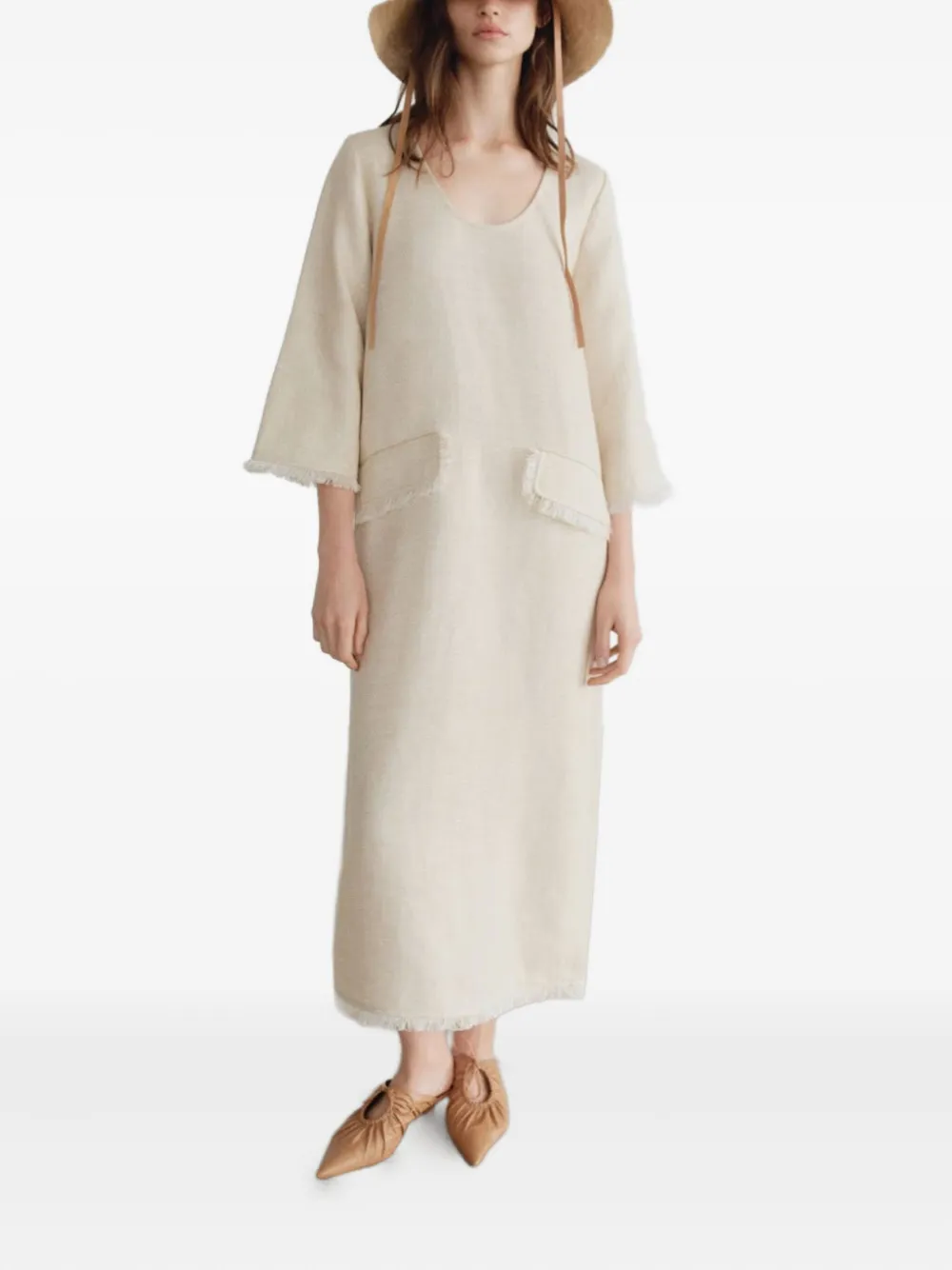 By Malene Birger Delany Dress In Neutral