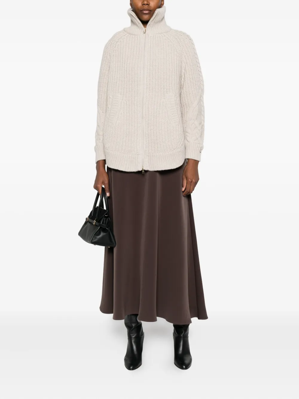Herno cable-knit jacket | Oversized Jackets | Image 2