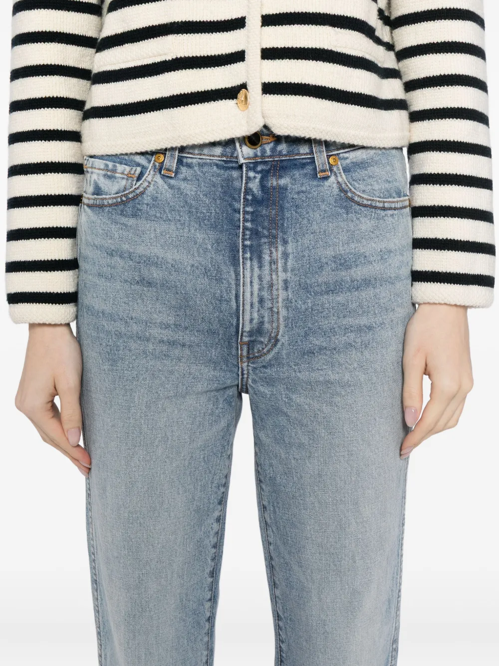 KHAITE Abigail jeans Blauw