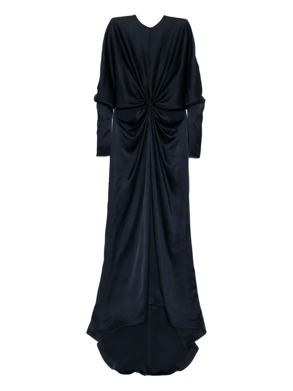 Stella McCartney robe longue en satin | bleu | Image 1