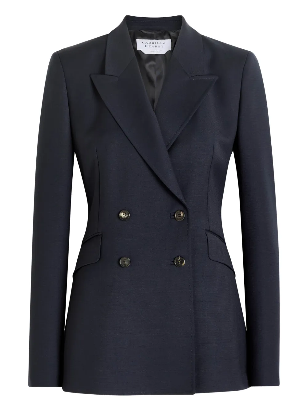 Gabriela Hearst Stephanie double-breasted blazer - Blu