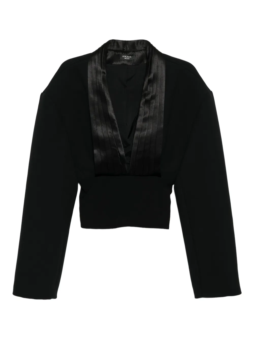 A.W.A.K.E. Mode Cummerbund top | Black | Image 1