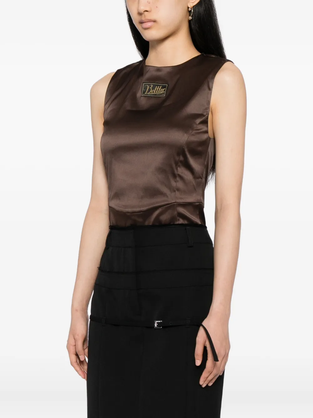 Better Smoked Bodysuit In Black