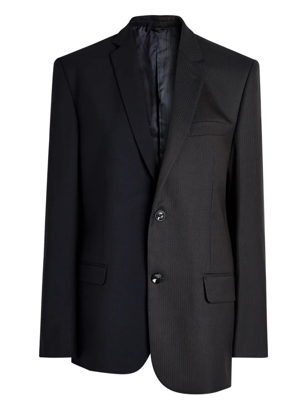 Better single-breasted sliced blazer | Black | Image 1