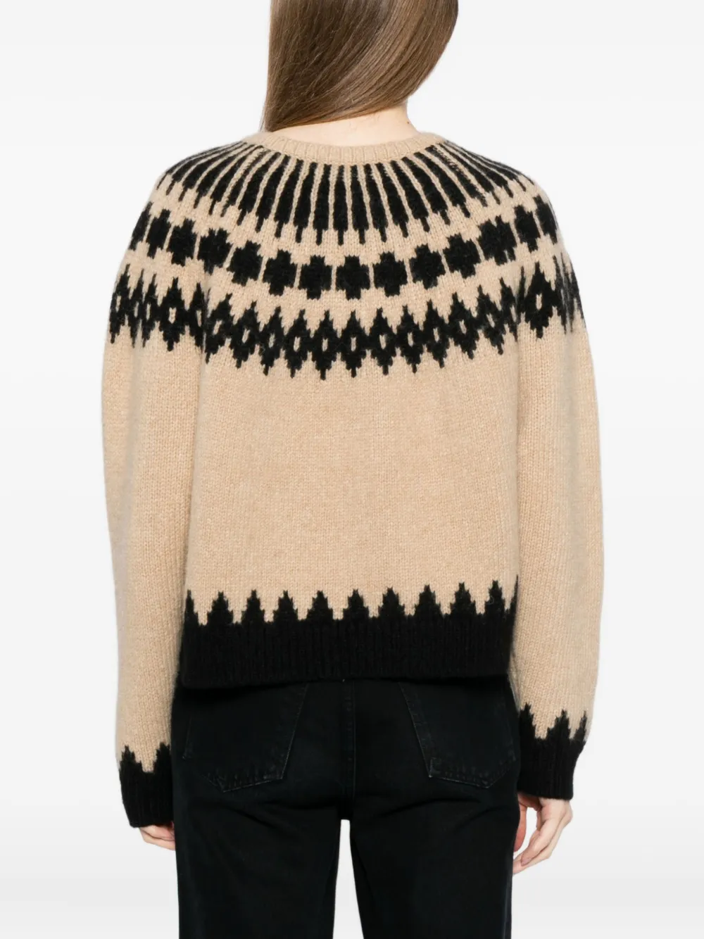 Nili Lotan Alena trui Beige