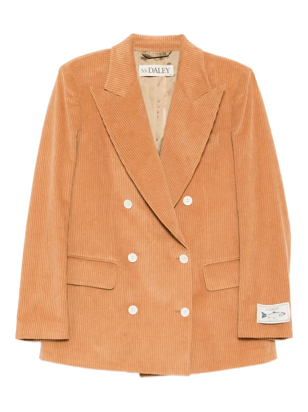S.S.DALEY Sylvia double breasted jacket | Brown | Image 1
