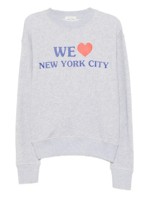 rag & bone slogan-print sweatshirt