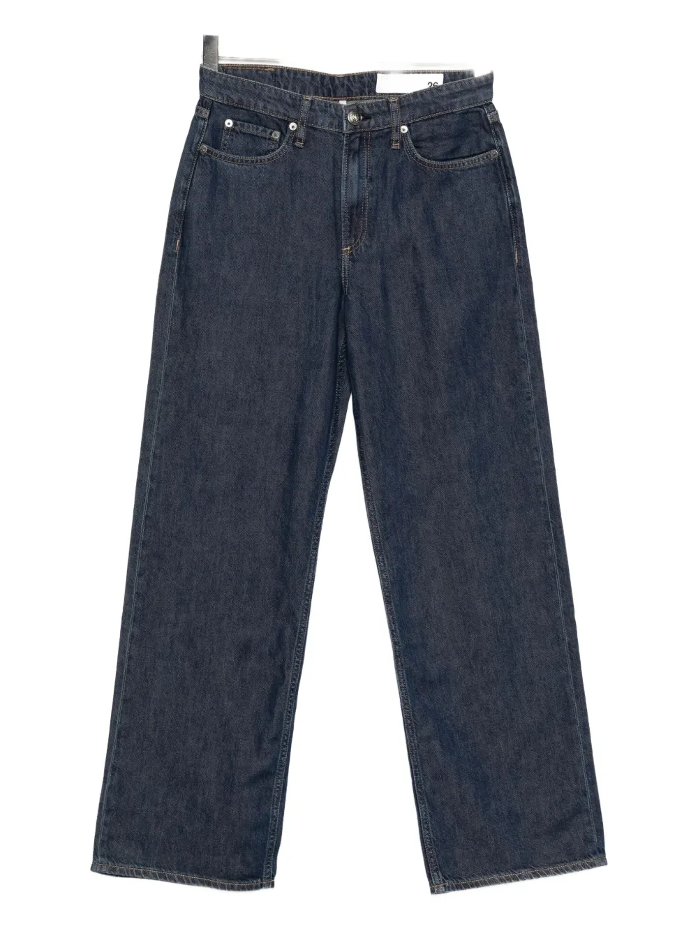 Rag & Bone Logan Wide Leg Jeans In Blue