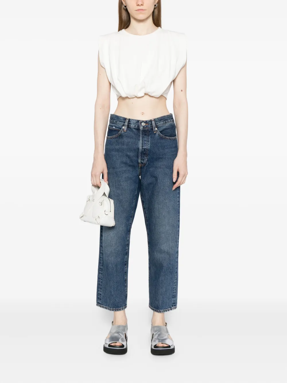 FRAME The Vertical jeans - Blauw