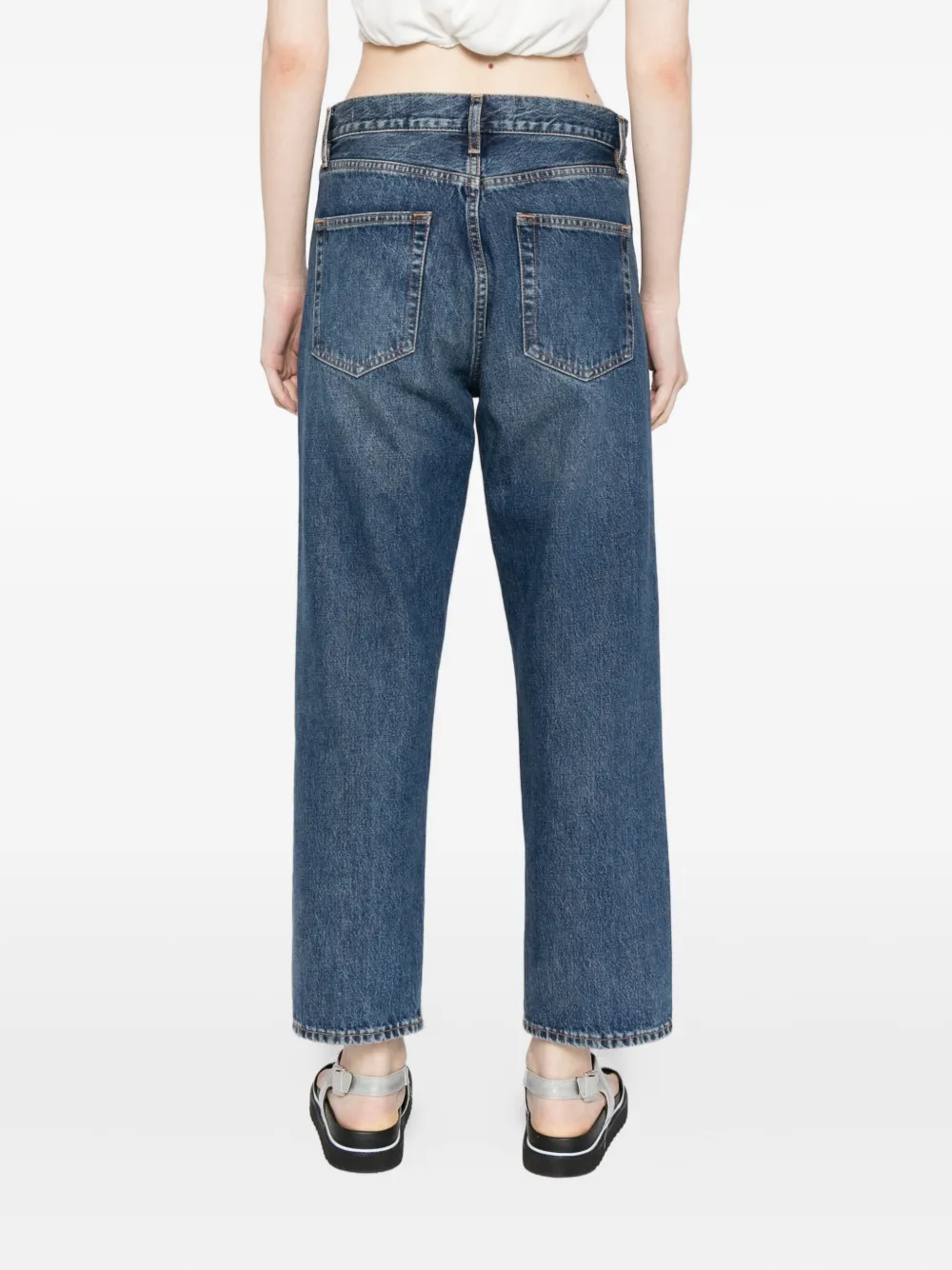 Frame The Vertical Jeans In Animal Print