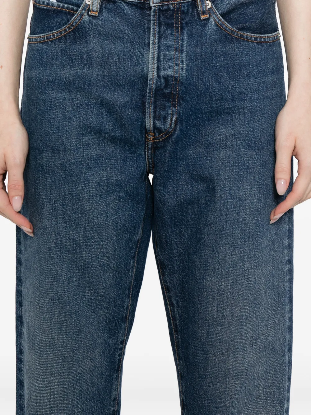 FRAME The Vertical jeans Blauw