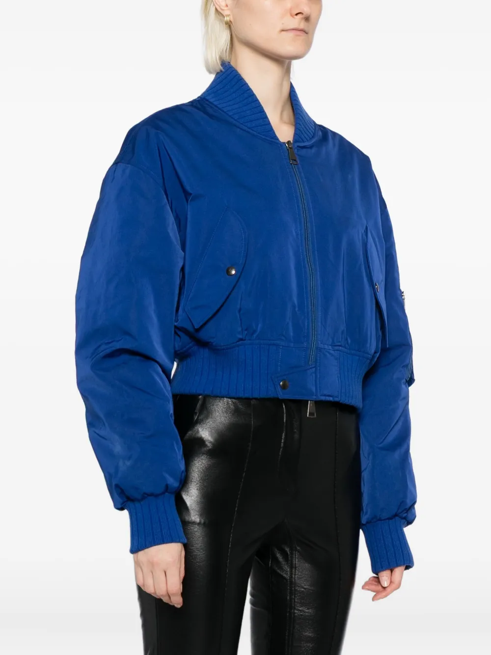 Vivienne Westwood Bernardo Bomber Jacket In Blue