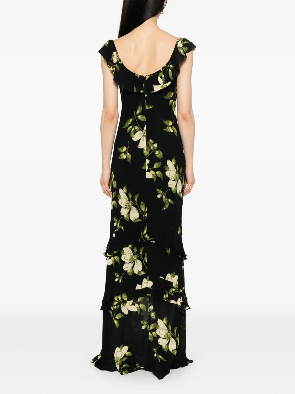 Reformation Tripoli jurk Zwart