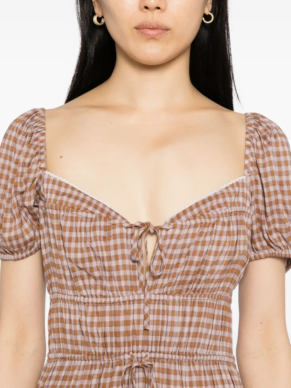 Reformation Rhett jurk Roze