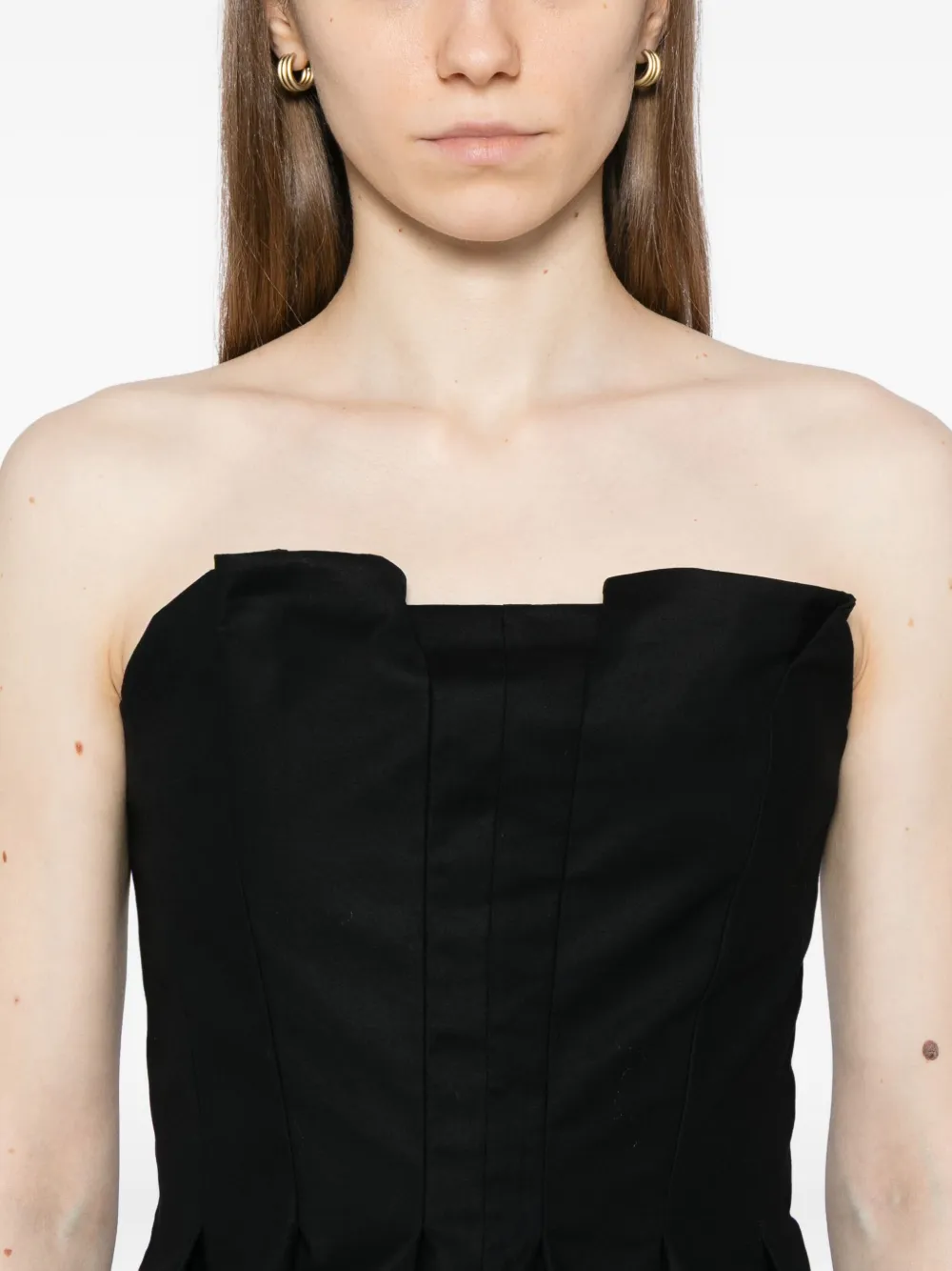 Reformation T-ashlyn Top In Black