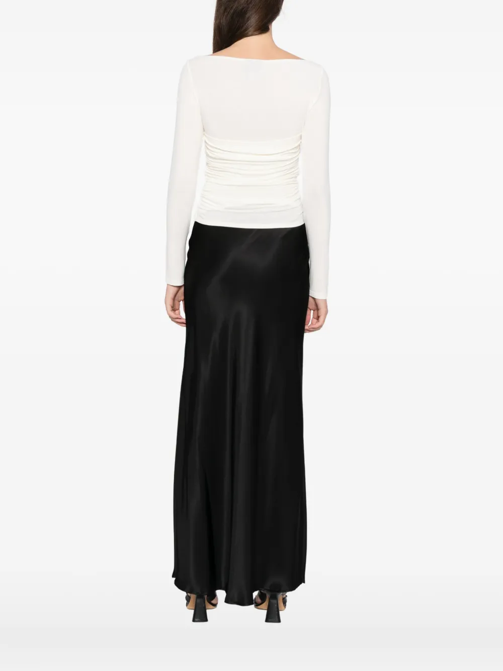 Reformation Julian Knit Top In Gray