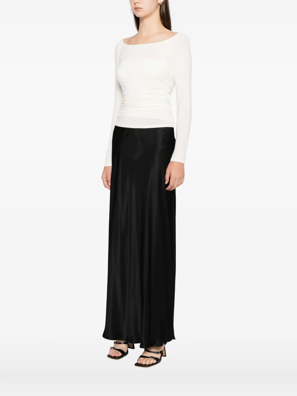 Reformation Julian Knit Top In Gray