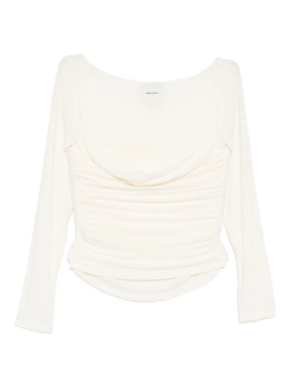 Reformation top tejido Julian | blanco | Image 1
