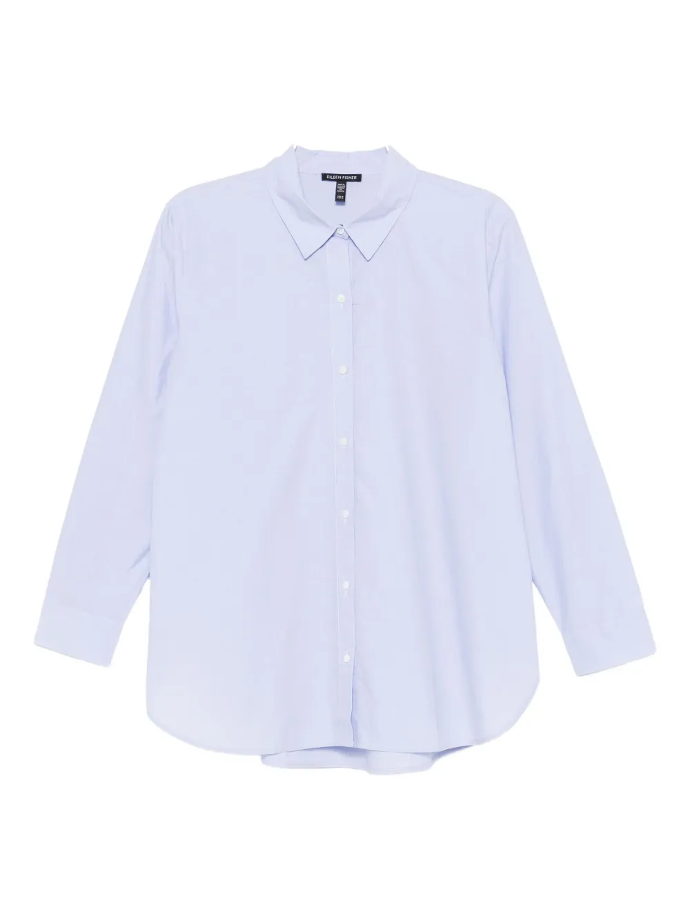 Eileen Fisher camisa de algodón | azul | Image 1