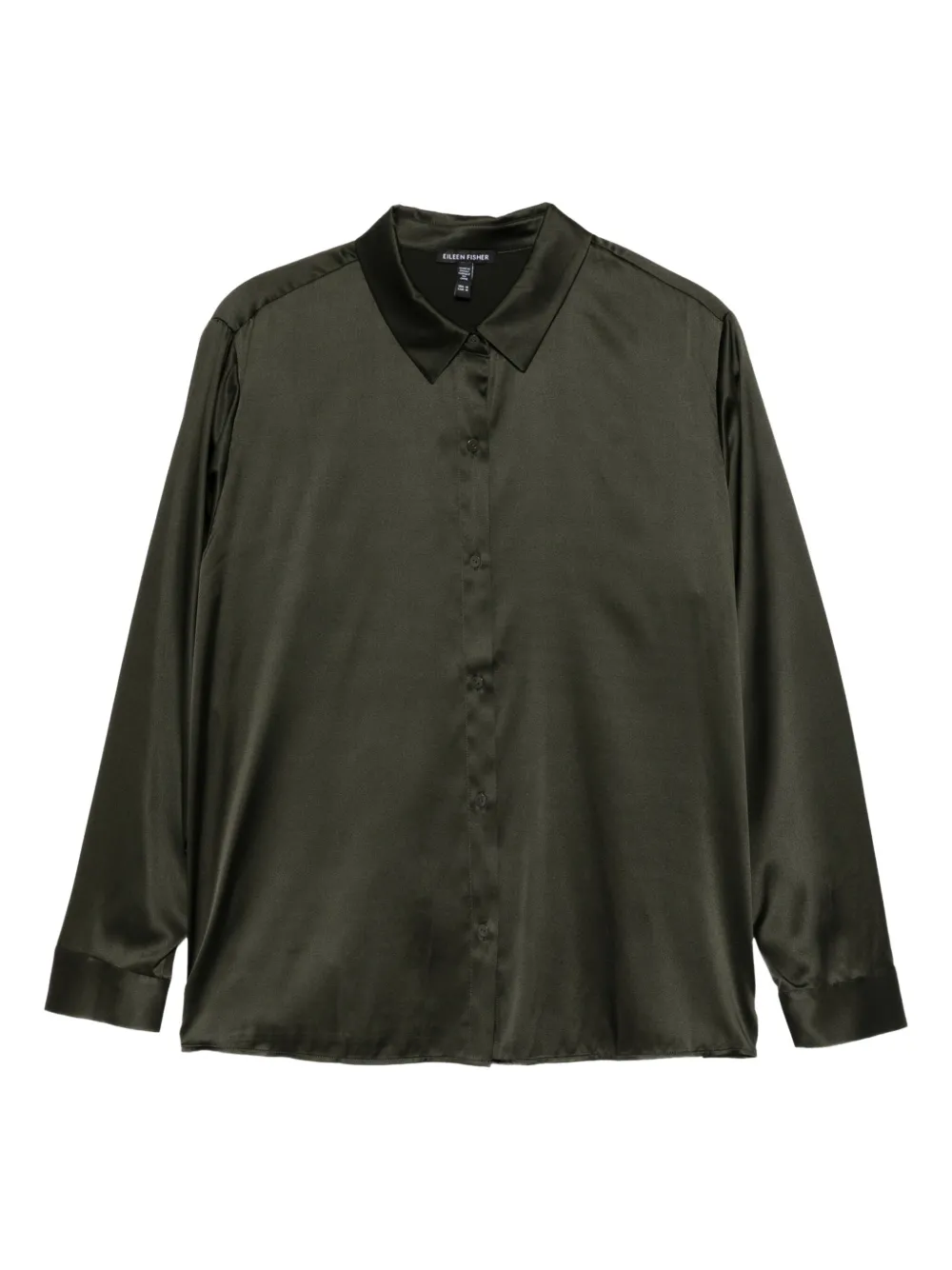 Eileen Fisher camisa Easy | verde | Image 1