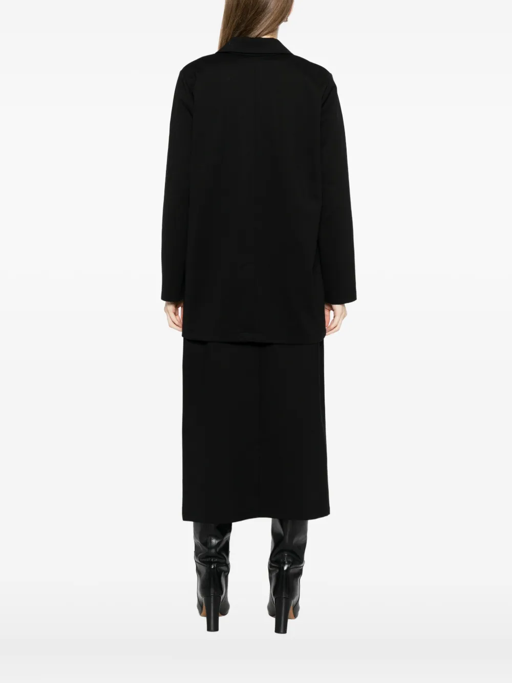 Eileen Fisher Single-breasted Blazer In Black