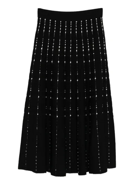 JOSEPH falda midi con motivo de rayas