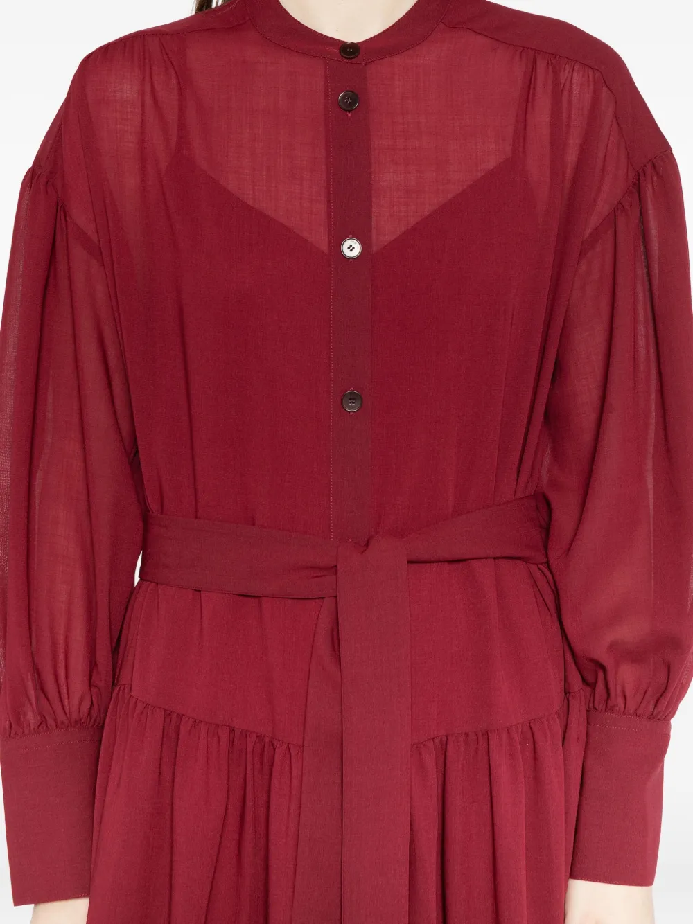 JOSEPH Emma jurk Rood