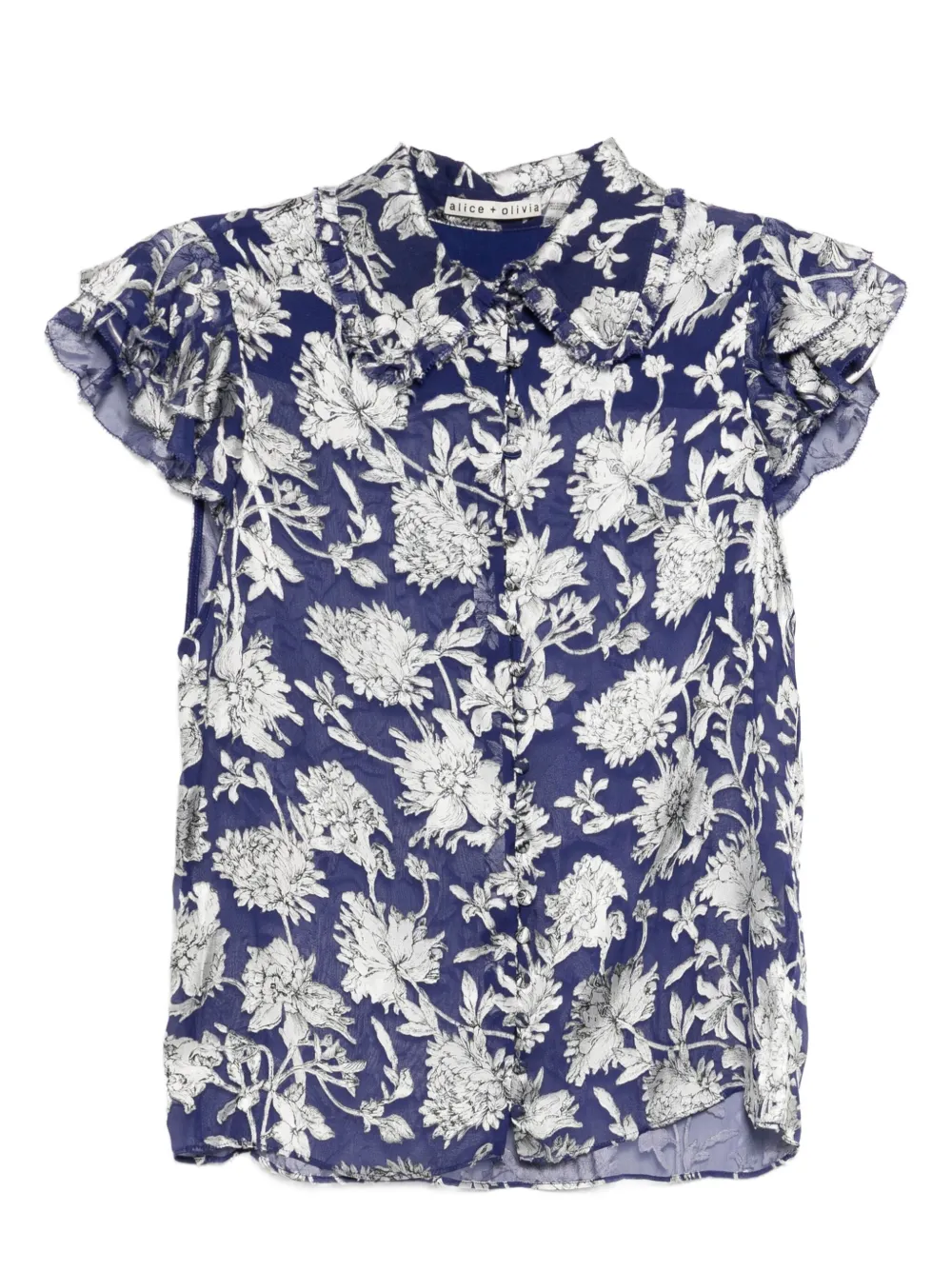 alice + olivia Martel blouse - Blu