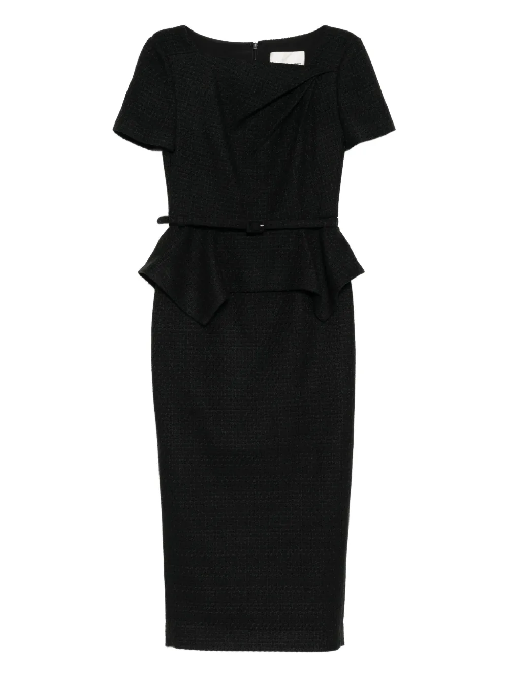Roland Mouret twist-peplum dress | Black | Image 1