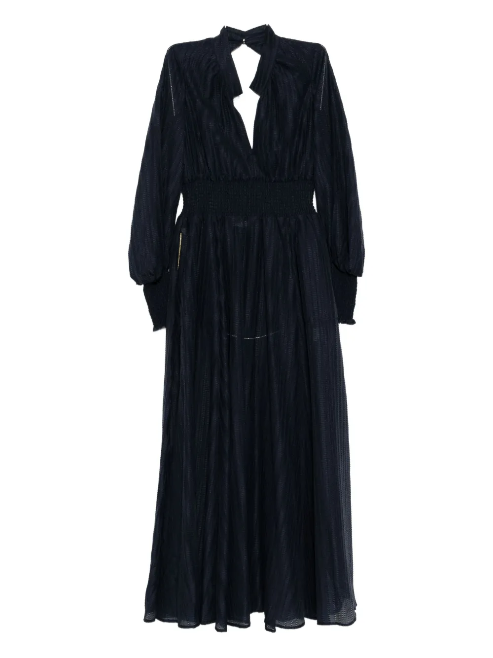 Luxe De Valentina Horizon Maxi Dress In Blue