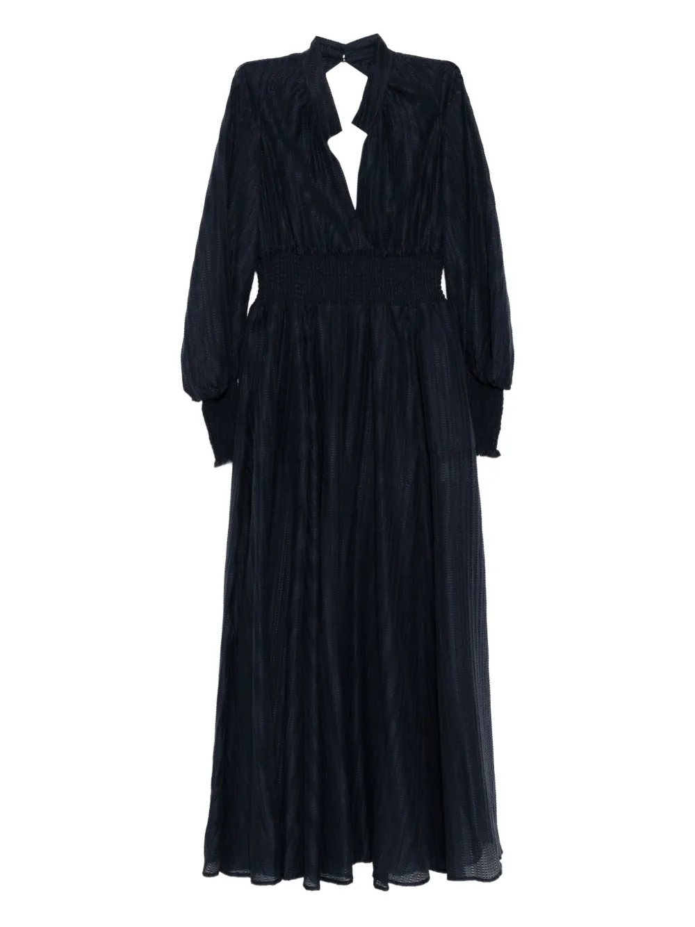 LUXE DE VALENTINA Horizon maxi dress - Blu