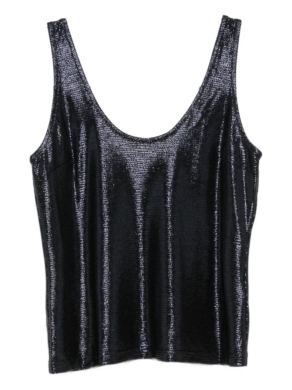 LUXE DE VALENTINA Lido tank top - Blu