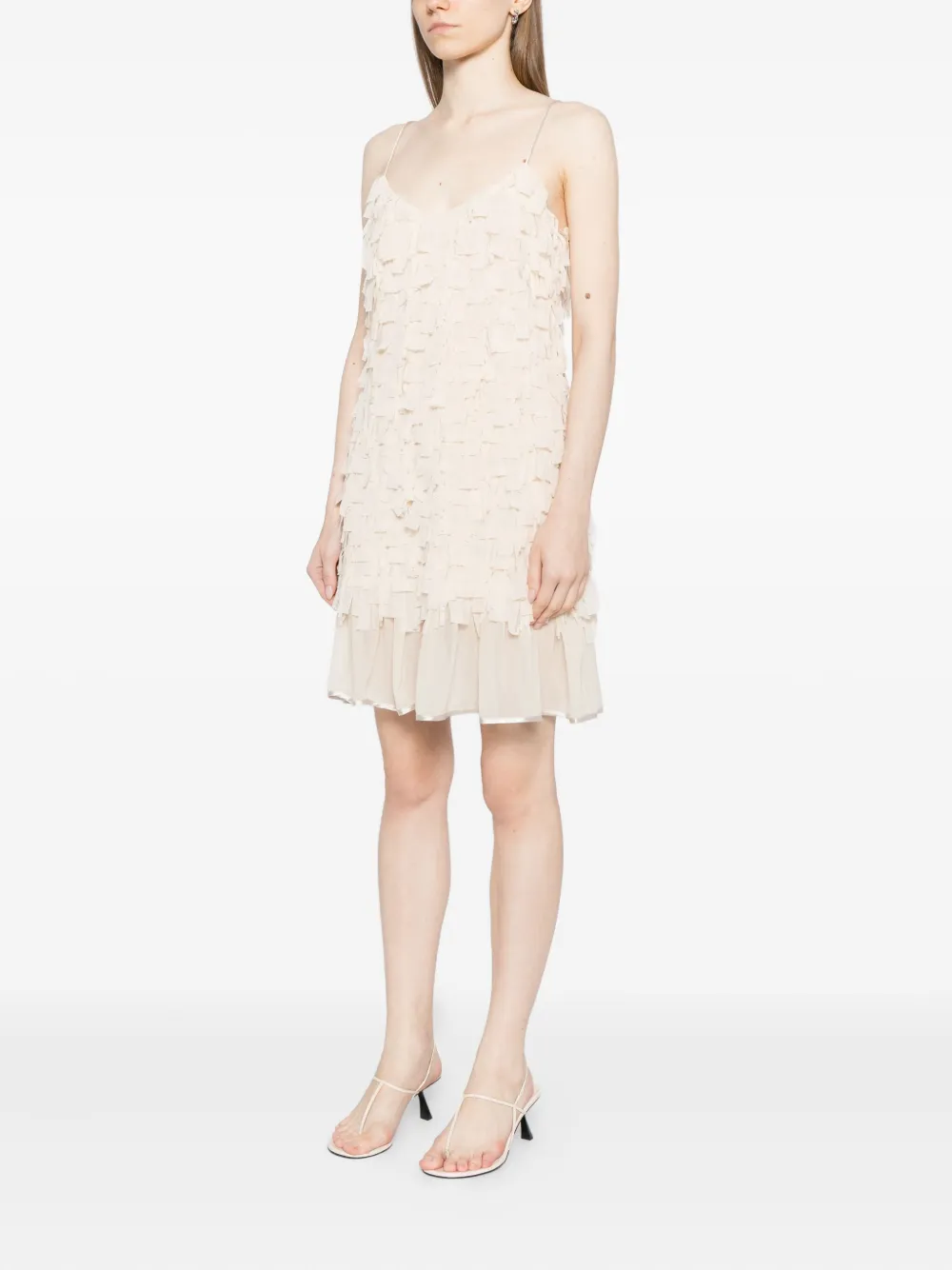 Luxe De Valentina Heartbreak Mini Dress In Multi