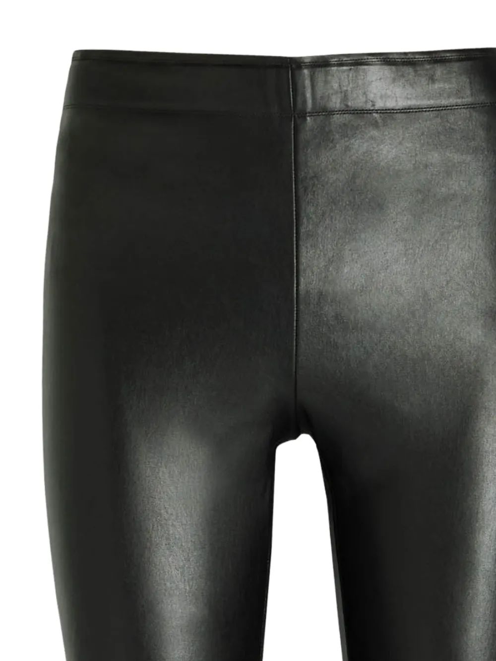 Stouls Leren broek - Zwart