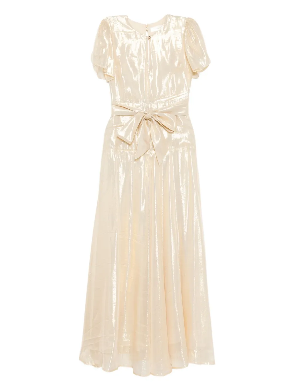 Luxe De Valentina Isabella Maxi Dress In Gold