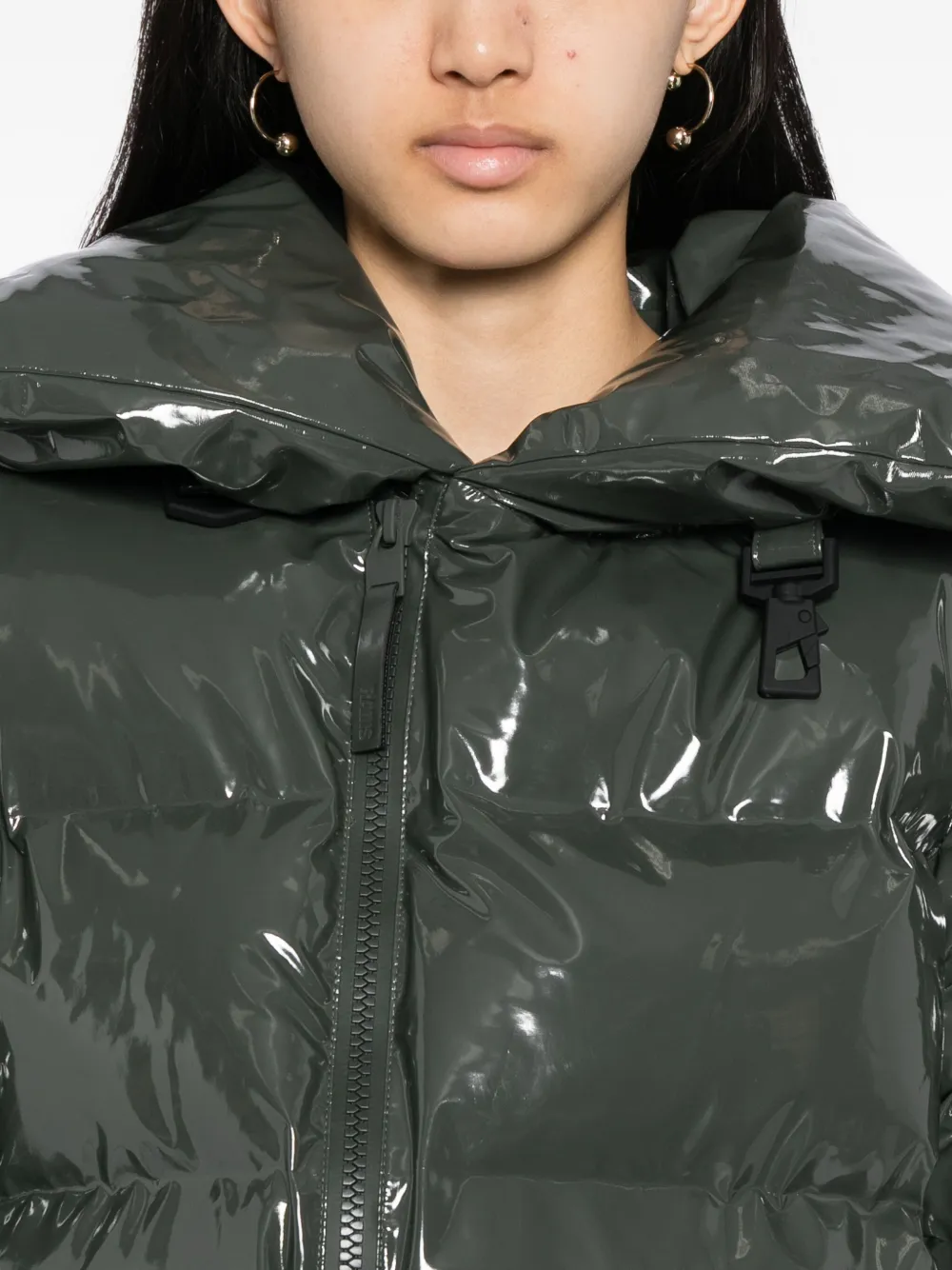 Rains Alta Vision donsjack Groen